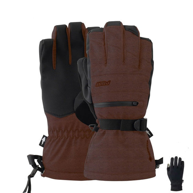 WAYBACK GTX LONG GLOVE +WARM - Burnt Brick