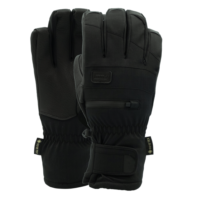 WAYBACK GTX SHORT GLOVE + LEATHER - Black