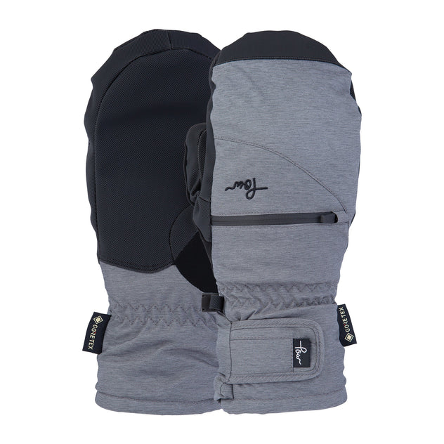 W'S CASCADIA GTX SHORT MITT +WARM - Grey