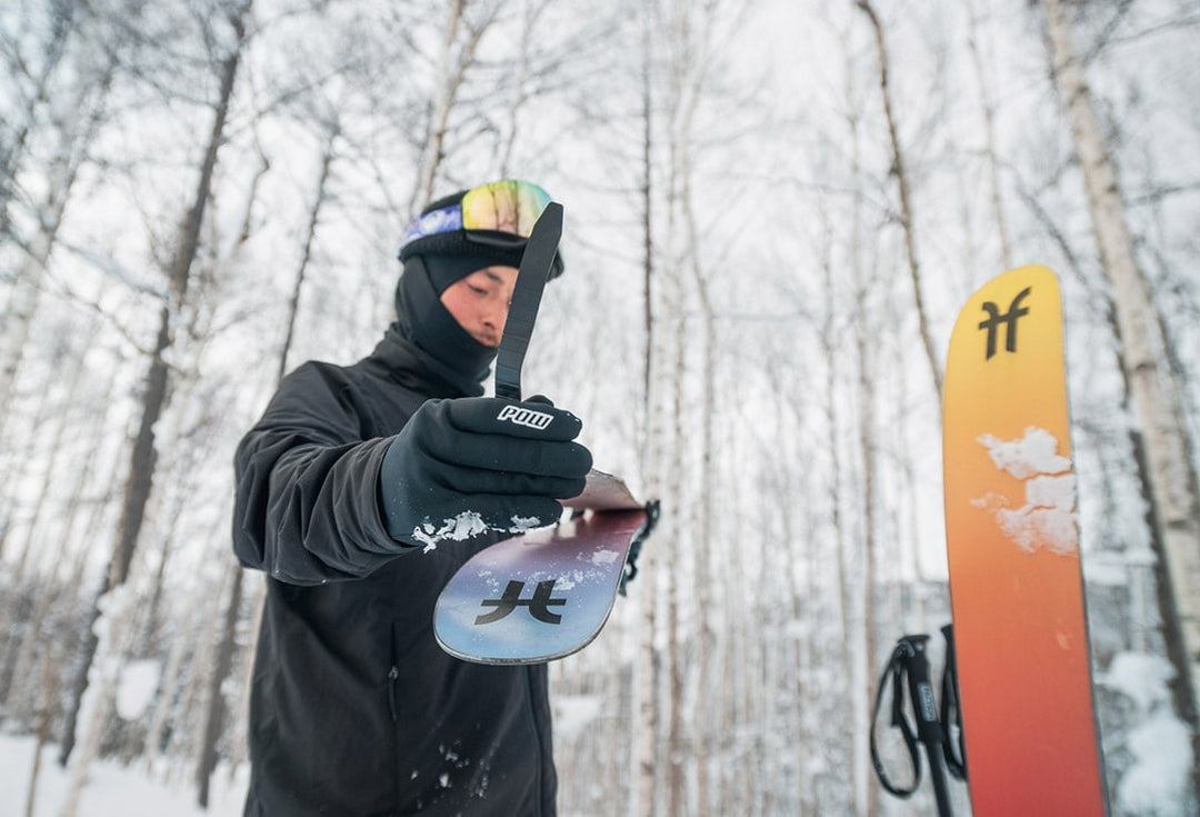 L1 Hombre Guantes de esquí y snowboard Sabbra (Coffee)