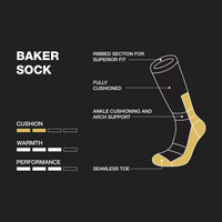 BAKER 2 PACK SOCK